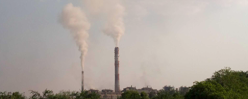 A thermal power plant in Madhya Pradesh.