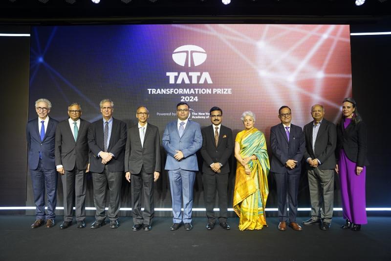 Winners of Tata Transformation Prize. 