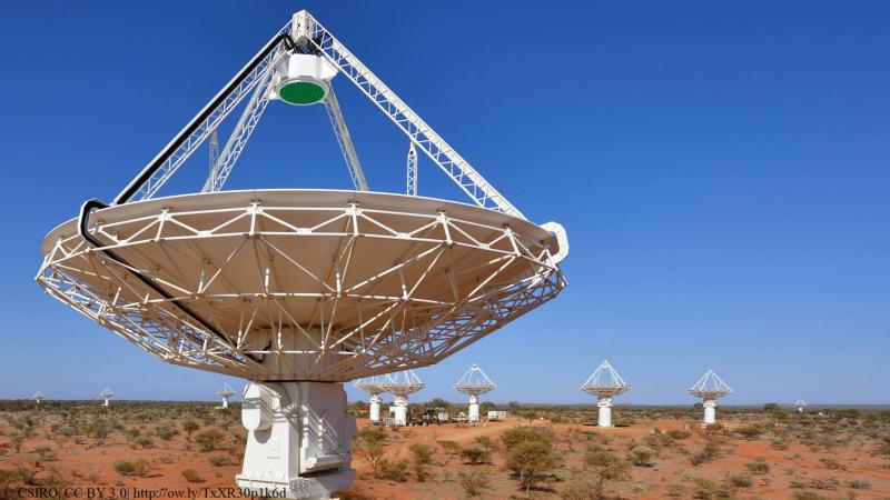 A burst of radio waves, three-billion light years away, to shed light on the ‘missing matter’