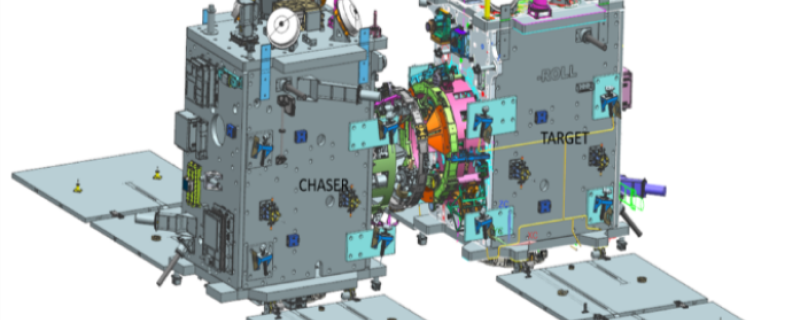 SpaDex - Chaser and Target Satellites. Credit: Isro