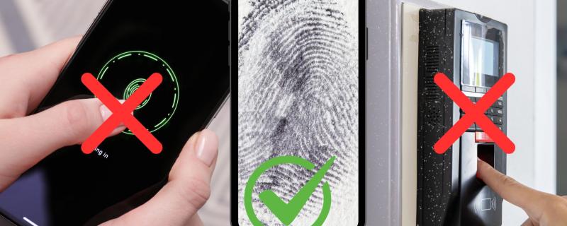 Representative image of Touchless fingerprint sensor