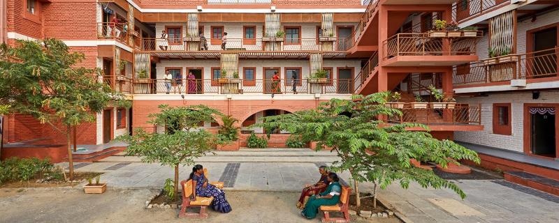 Image: Sanjaynagar Slum Redevelopment Project, Ahmednagar, Maharashtra  Credit: Community Design Agency