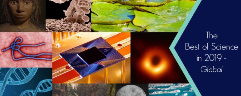 A journey through the year for science in 2019
