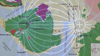 A map of the study area