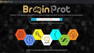 The schematic image of BrainProt