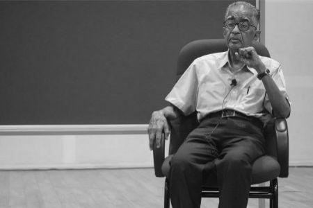 Prof. C. V. Vishveshwara, Photo Courtesy: ICTS