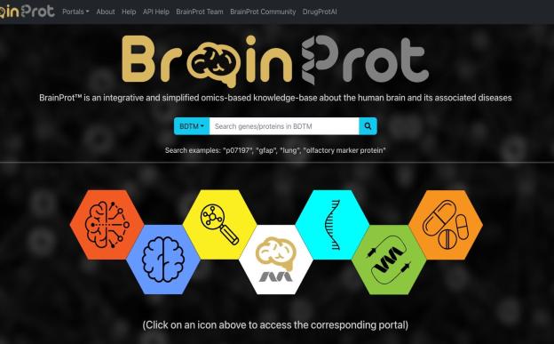 The schematic image of BrainProt