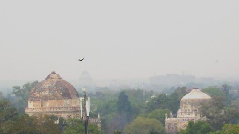 Smog over Delhi