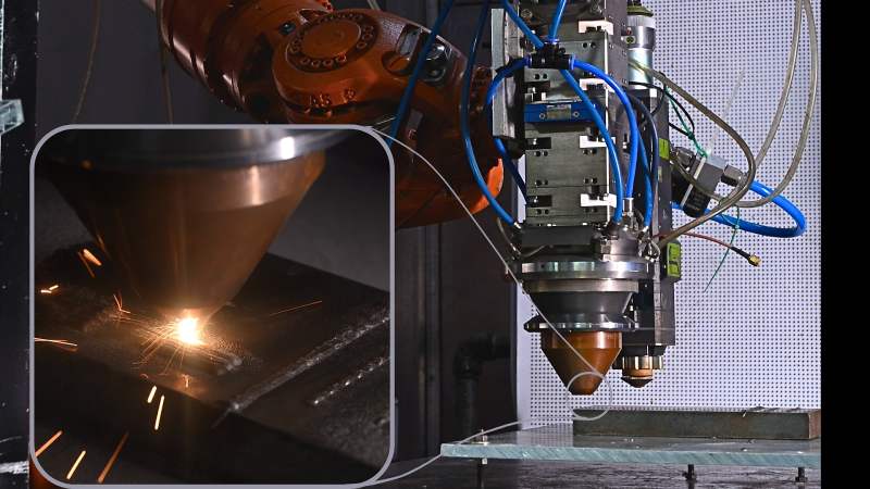 Laser Additive Manufacturing at Machine Tools Lab, IIT Bombay