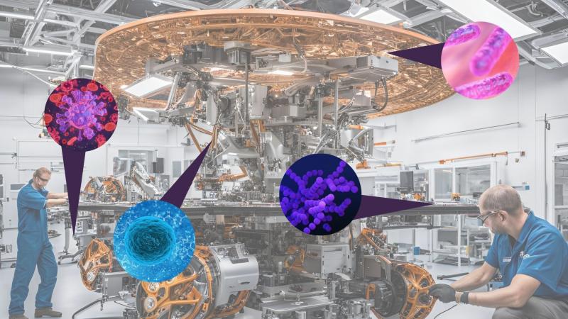 Representative image: Novel Bacteria from Mars 2020 Mission cleanroom
