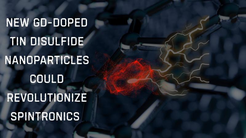 Graphical representation of nanoparticles and electricity