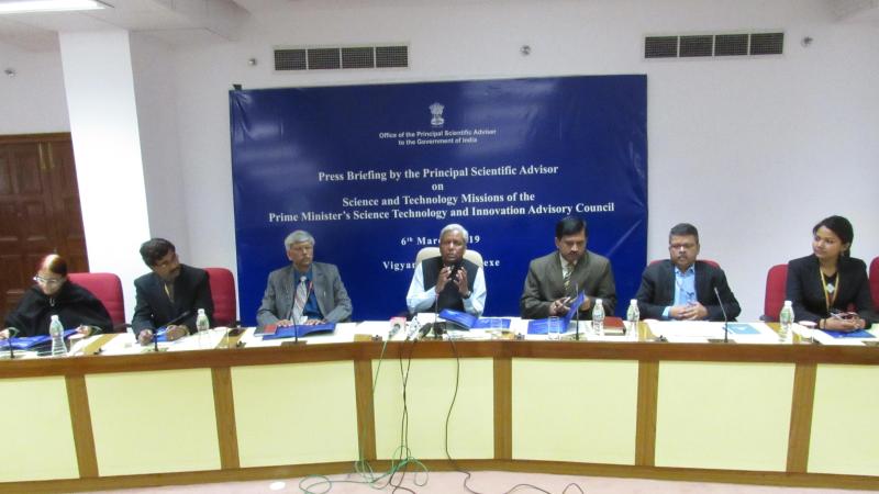 Principal Scientific Adviser details nine new science and technology missions for the country