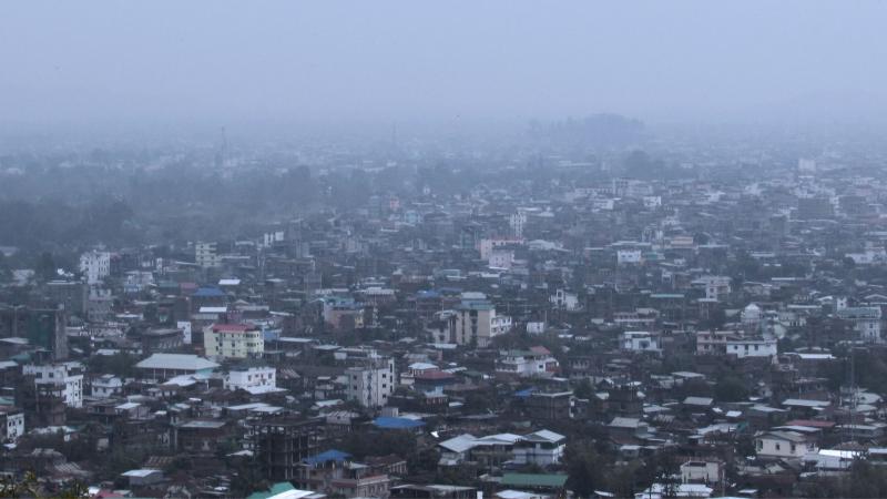 View of Imphal. 