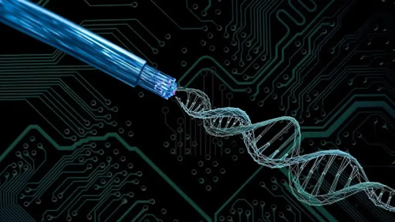 Researchers study how electrons move in DNA strands for electronic applications 