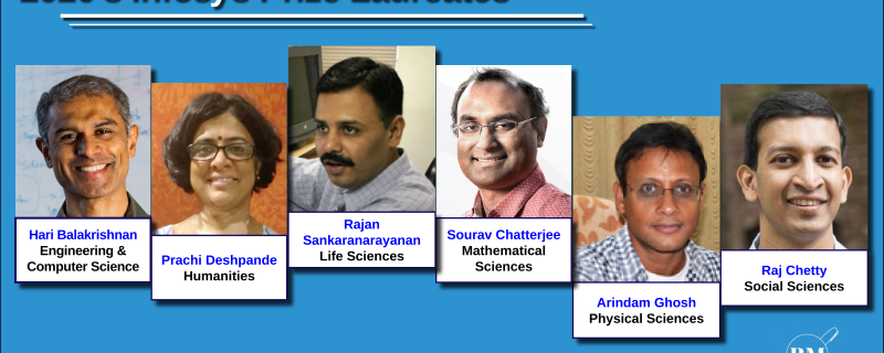 Infosys Science Foundation announces 2020’s Infosys Prize Laureates