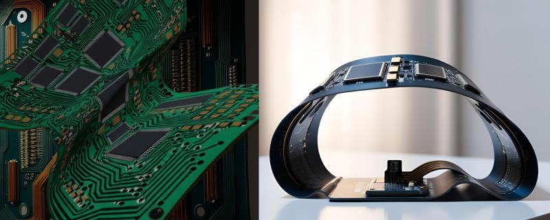 Graphical representation of flexible electronics