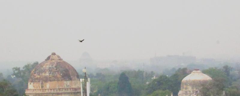 Smog over Delhi