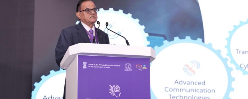 Prof. Ajay Sood, PSA delivering the keynote address at IISc