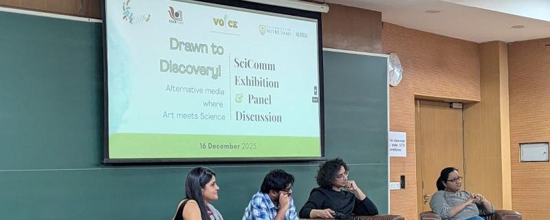 Panel discussion at IISER Pune