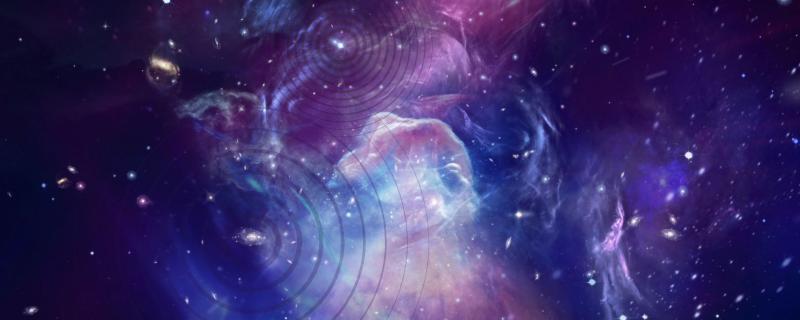 Graphical representation of shockwaves in galactic nebula