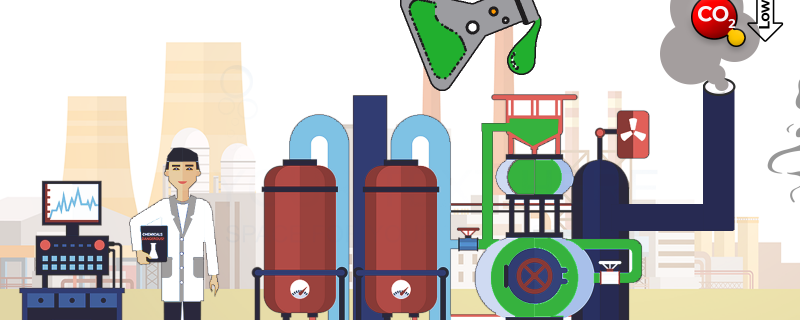 A ‘spongy’ liquid to clean up industrial carbon dioxide