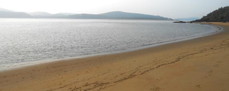 Embayed beach