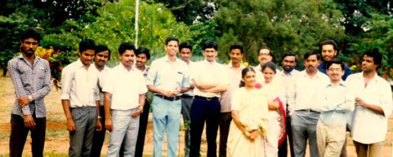 IISc ERNET team circa 1990