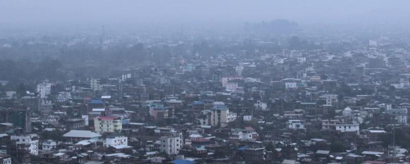 View of Imphal. 
