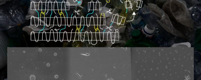 An illustration of how MNPLs form from breaking of bridges between crystal sheets