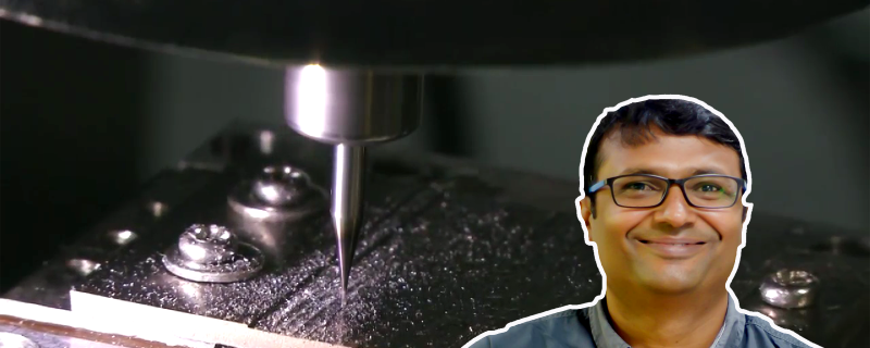 Micromachining tool in action